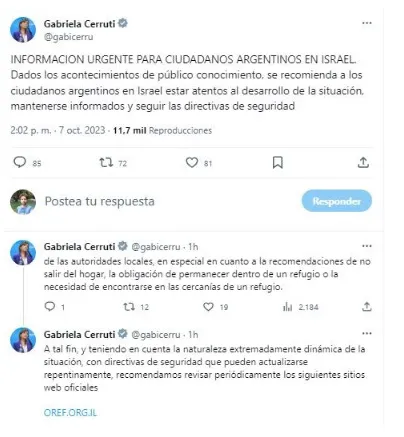 Gabriela Cerruti Israel