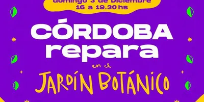 Córdoba - Repara - Jardín Botánico_ prensa Municipalidad