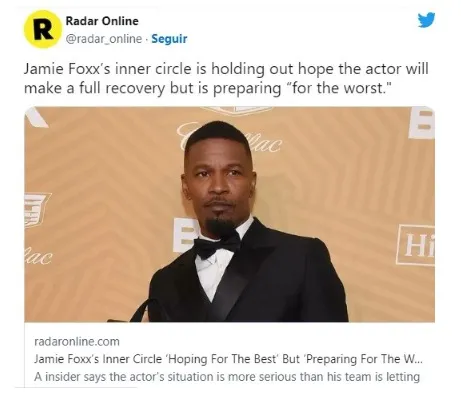 Jamie Foxx poseo