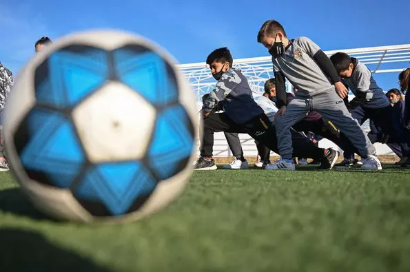 fútbol parque educativo