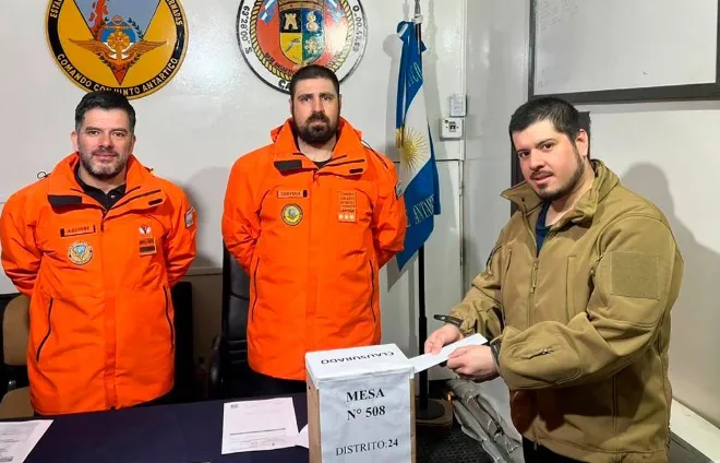 Antártida Argentina votacion 2