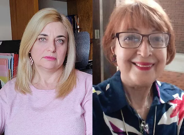 Ana Yukelson y Mabel Brizuela