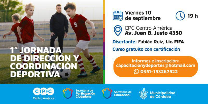 Se llevará a cabo la primera Jornada de Dirección y Coordinación Deportiva