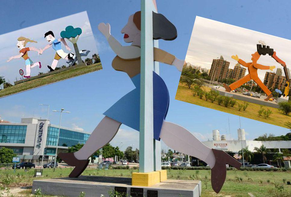 Antonio Seguí - hombre-mujer-niños-urbanos_