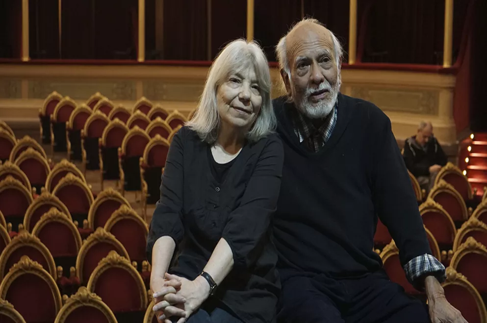 Rafael Reyeros y Cristina Morini