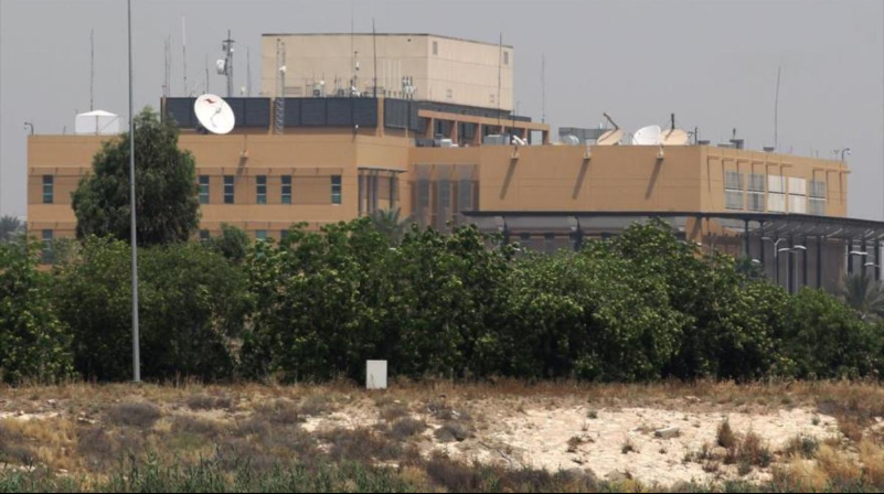 Zona Verde de Bagdad bombardeo 2