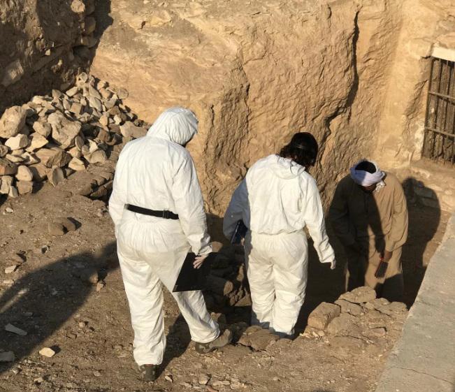 colecta virtual para poder excavar una particular tumba del Antiguo Egipto 6