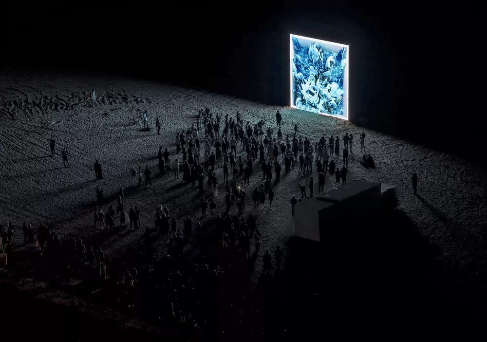 2- Obra de Refik Anadol - Fotógrafo_ Oriol Tarridas.