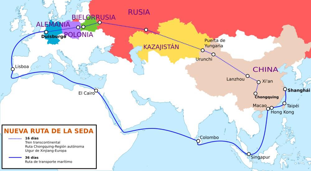 nueva ruta de la seda