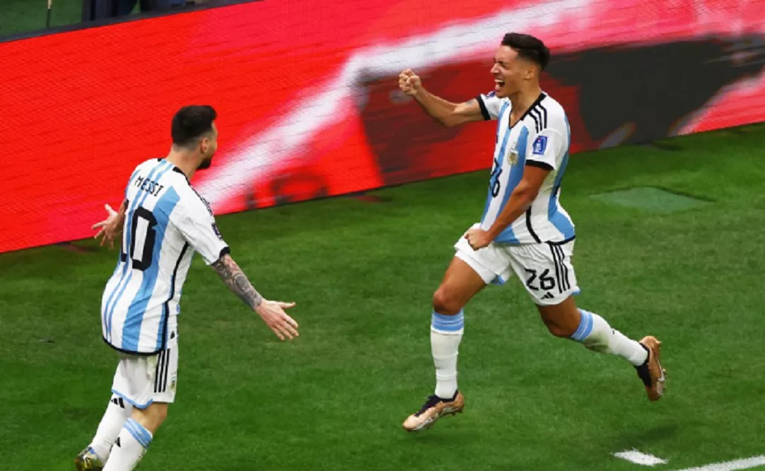 argentina messi  y molina