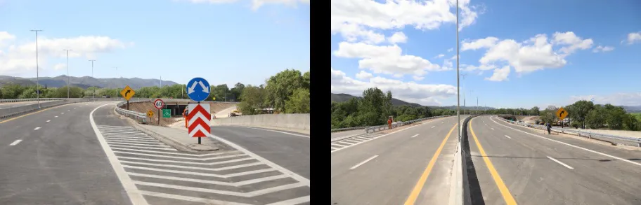 nuevo tramo de la Autovía Punilla 3