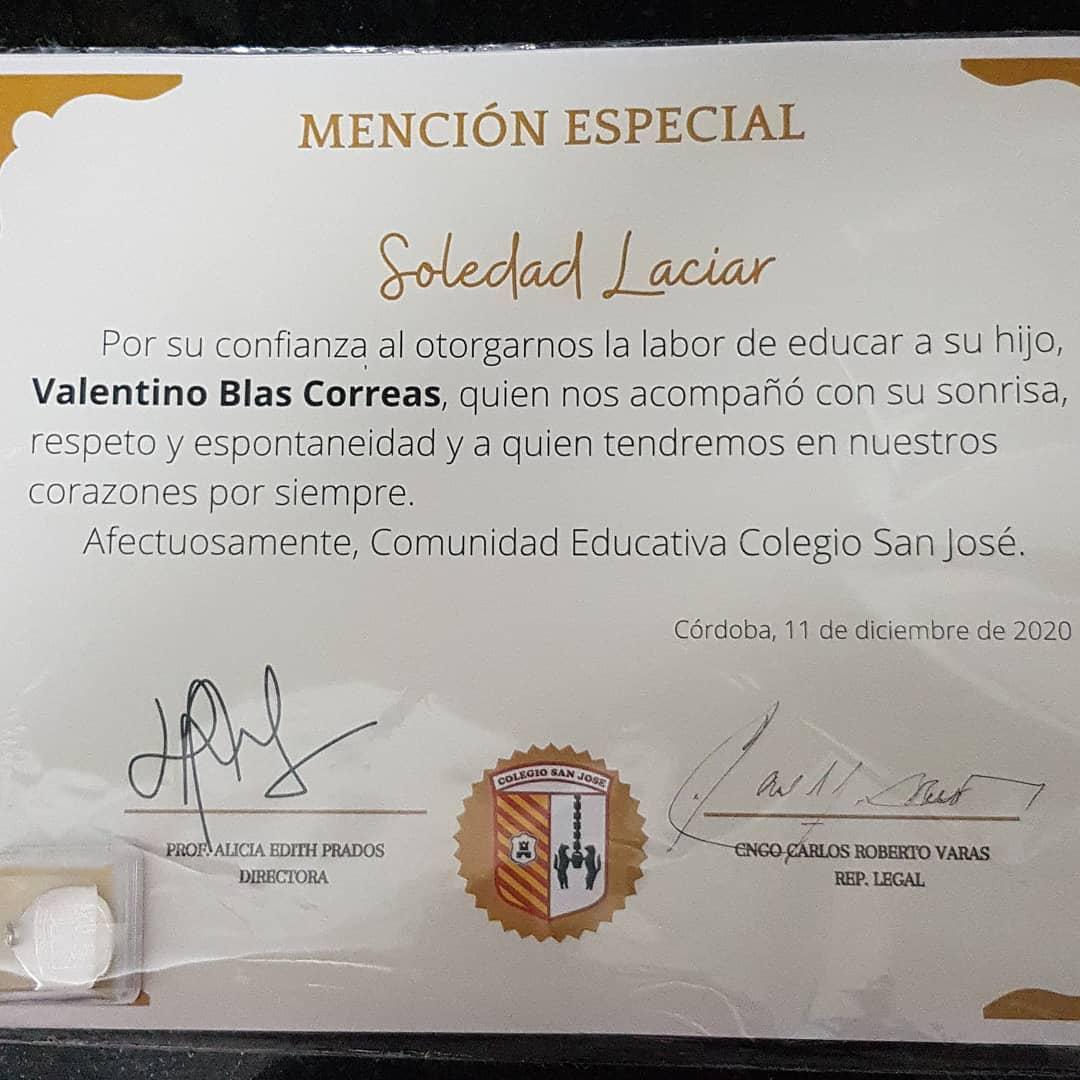 diploma a Blas Correas