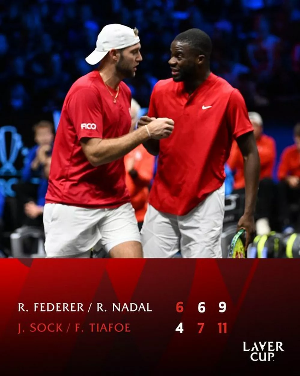EL OBJETIVO FOTO LAVER CUP FEDERER 2