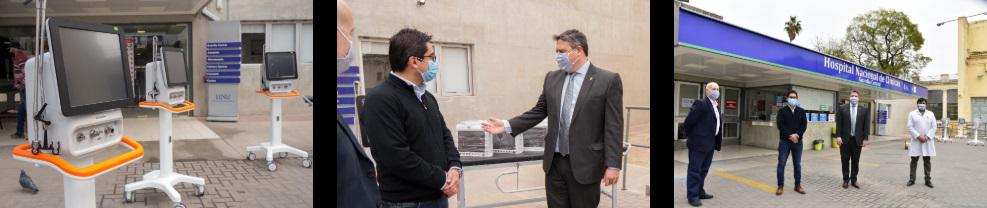 Equipamiento médico para el Hospital Nacional de Clínicas 01