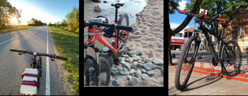 ciclistas medir la contaminación del aire 4