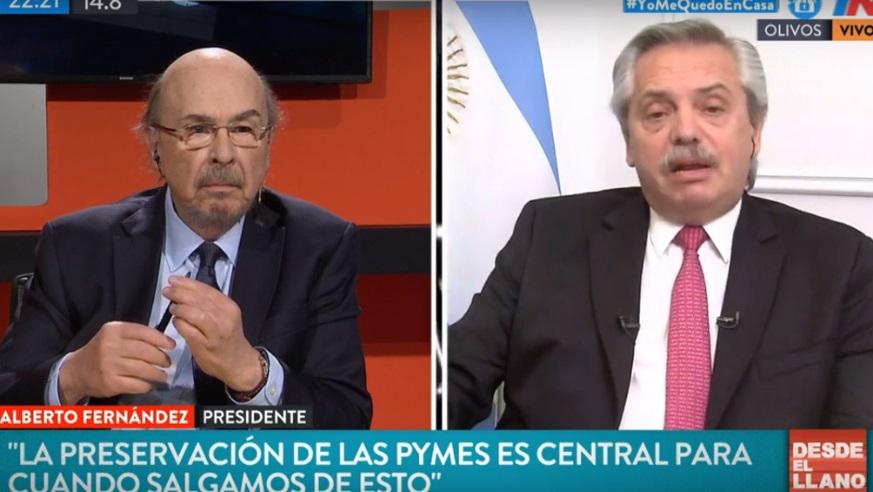 Alberto Fernández TN