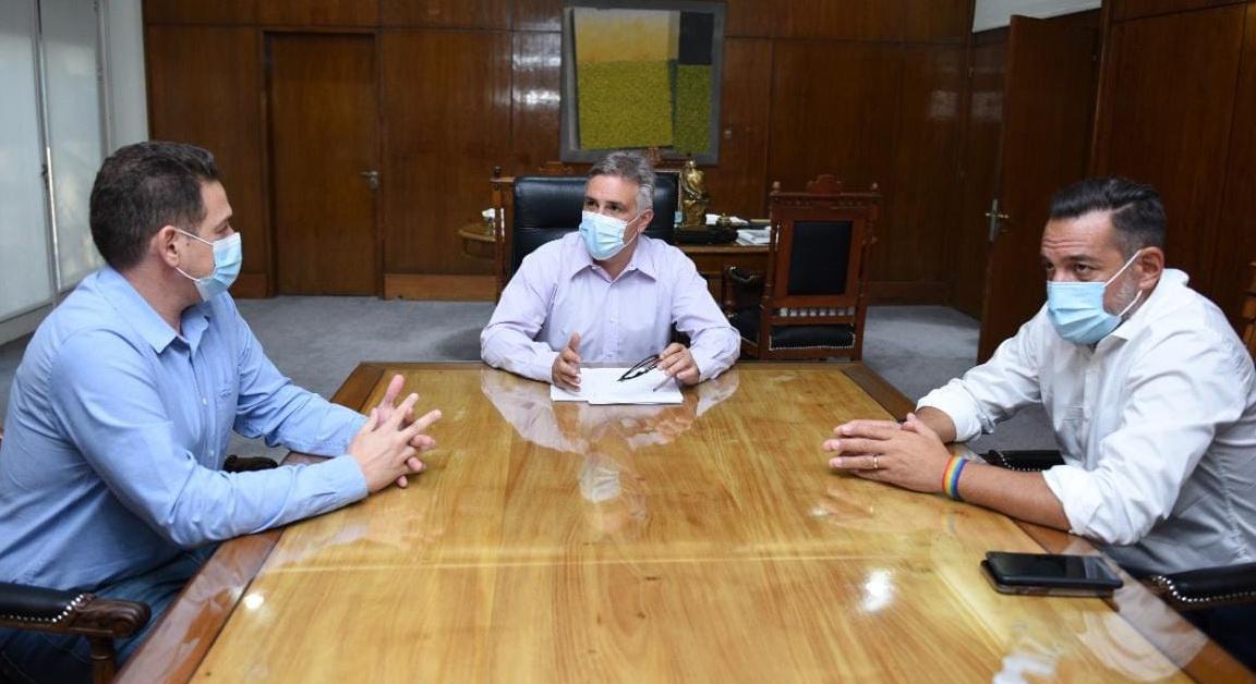 Llaryora - Siciliano - _ prensa Municipalidad