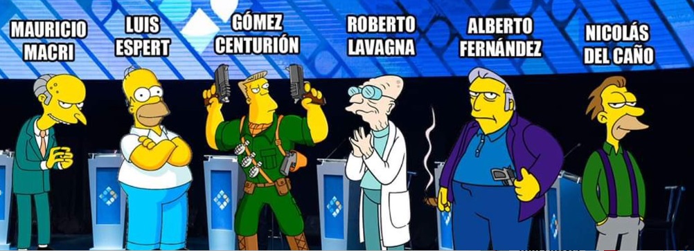 Los Simpsons candidatos