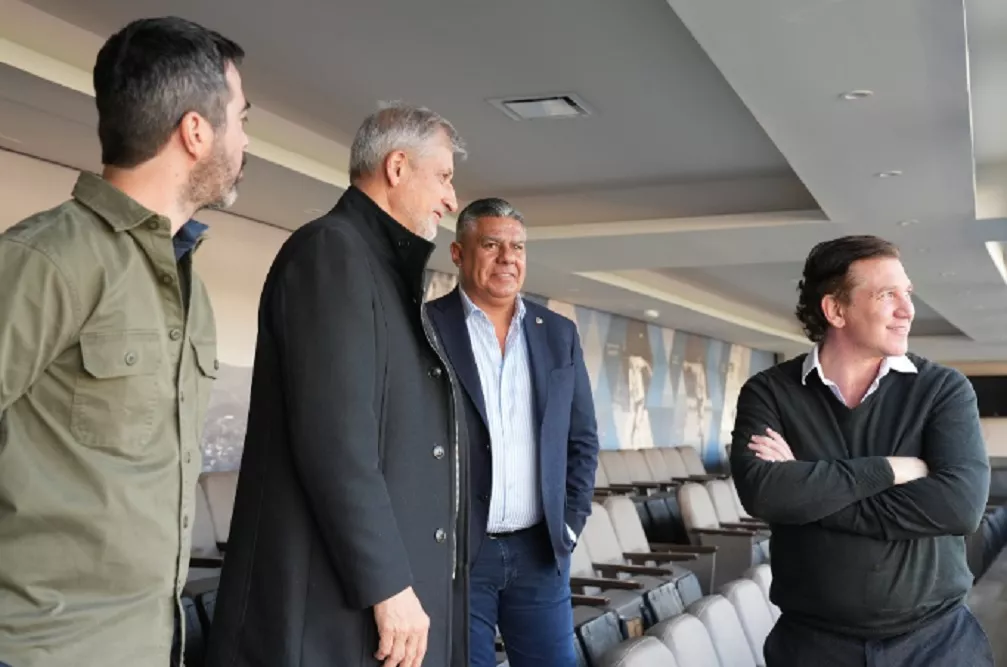 Conmebol y AFA en el Kempes