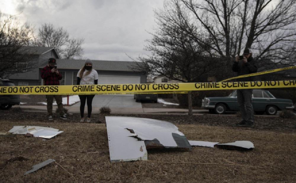 Fragmentos de un avión EEUU 2