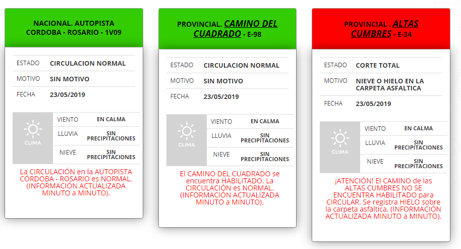 policia caminera