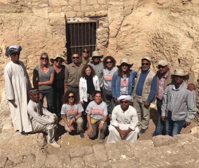 colecta virtual para poder excavar una particular tumba del Antiguo Egipto 5