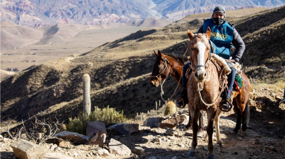 Urnas elecciones mula Correo Argentino