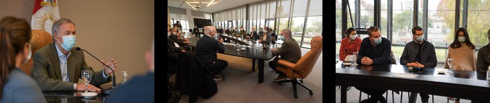 Schiaretti recibió a representantes de GAM 2