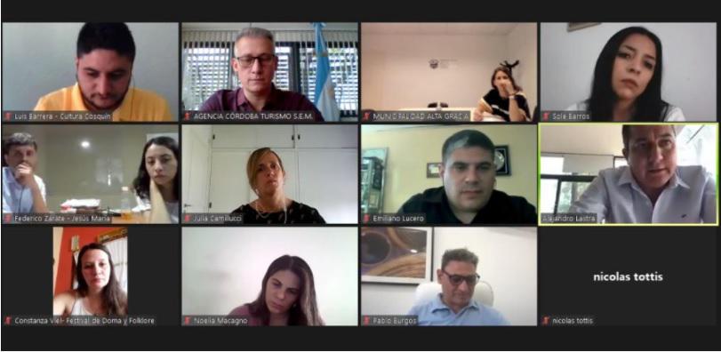 Festivales agencia cba turismo charla