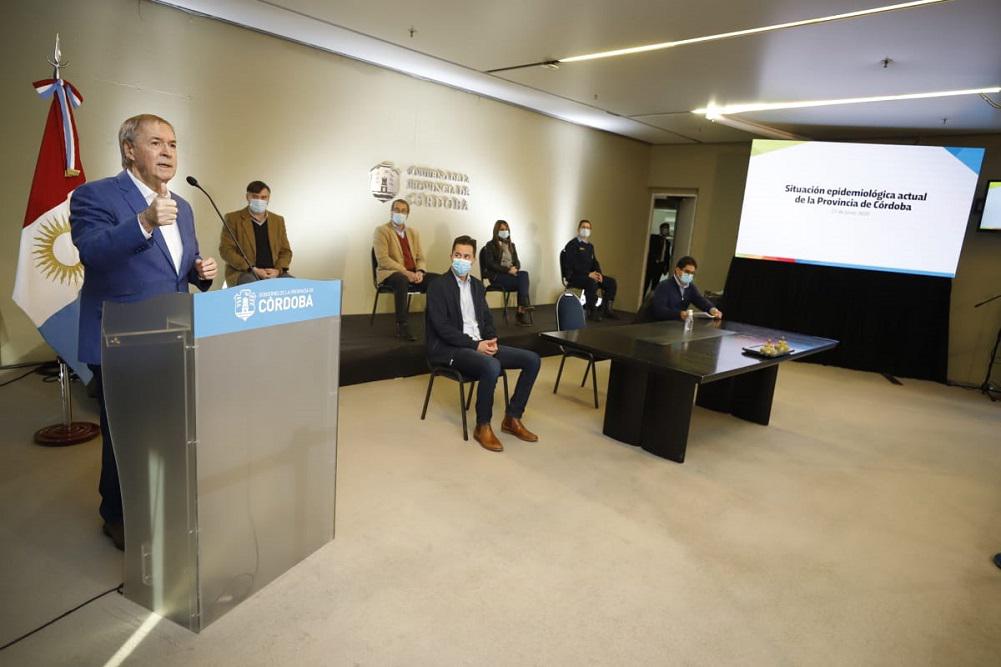 Schiaretti COE medidas estrictas