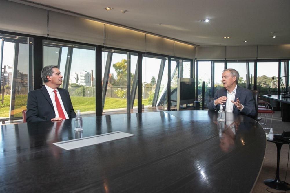 Schiaretti recibió al gobernador chaqueño Jorge Capitanich 2