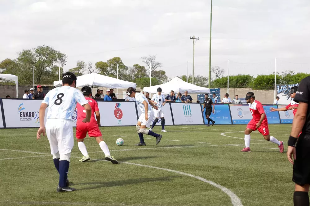 fútbol para ciegos