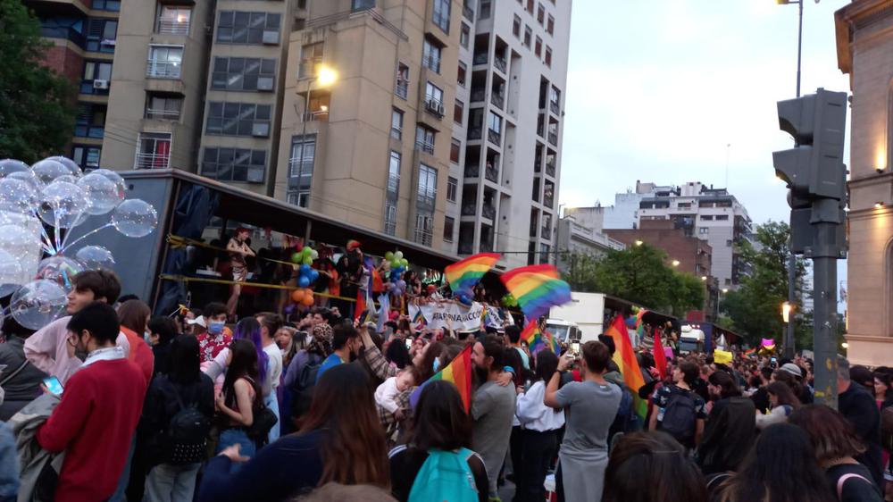 la marcha dle orgullo en Córdoba