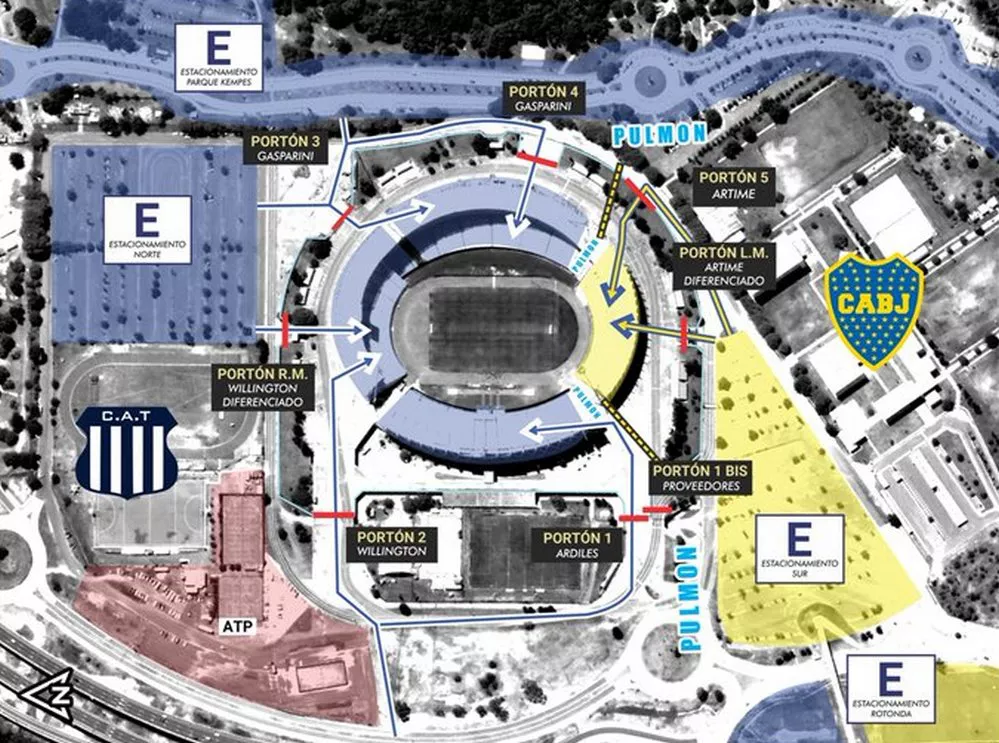 EL OBJETIVO FOTO OPERATIVO TALLERES BOCA