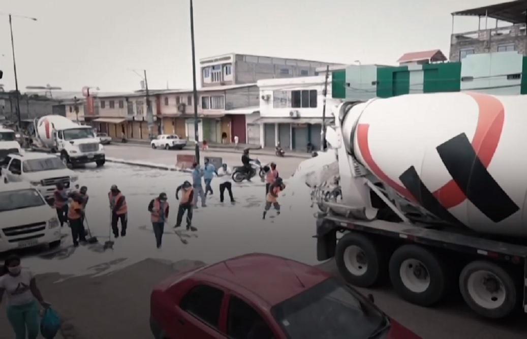 Calles de prov de Ecuador coronavirus