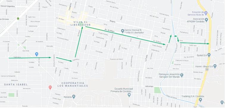 Línea 52 del centro