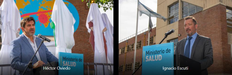 Cardozo homenajeó al equipo de salud 3