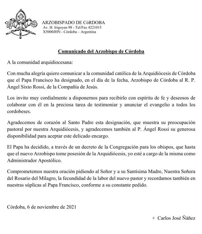 carta Ñañez
