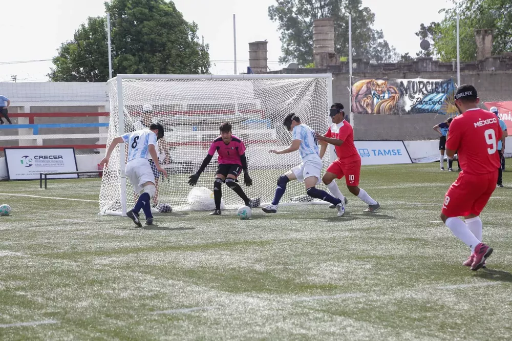 fútbol para ciegos