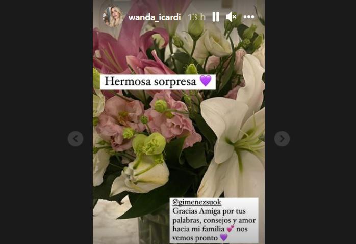 Mensaje de Wanda a susana