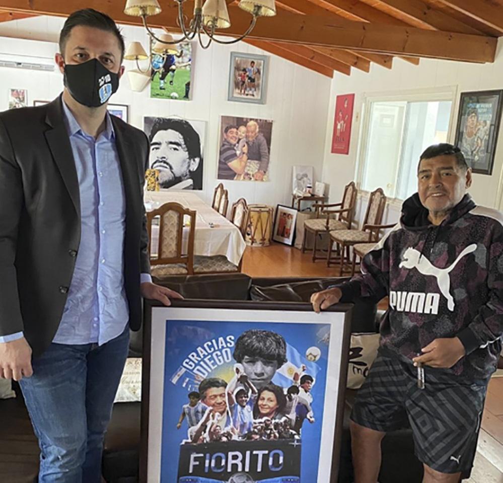 Matías Morla y Maradona