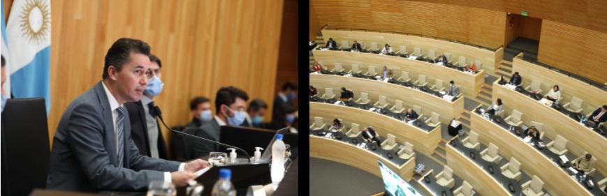 el vicegobernador Manuel Calvo, dejó como resultado la adhesión de Córdoba a la Ley Nacional