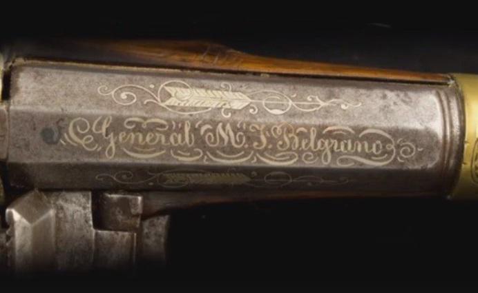 pistola de viaje de Belgrano 2