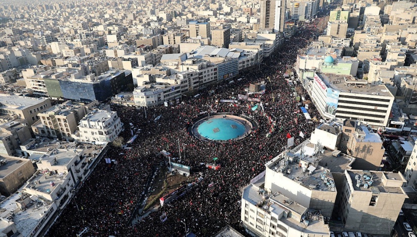 Qasem Soleimani funeral 