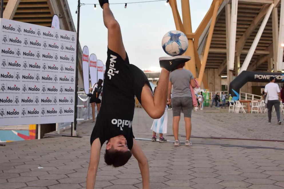 Fútbol freestyle cba