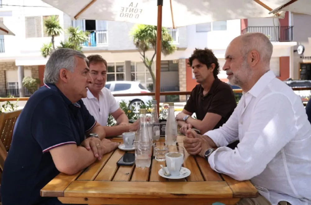Lousteau, Morales, Rodríguez Larreta y Santilli, en Mar del Plata 2