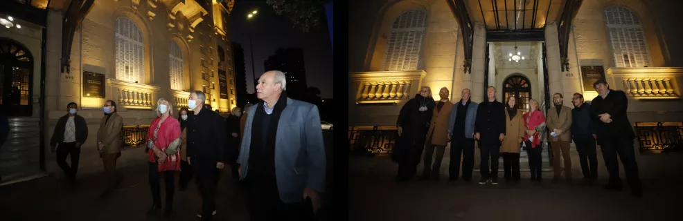 nueva instalación lumínica del Museo Dionisi 3