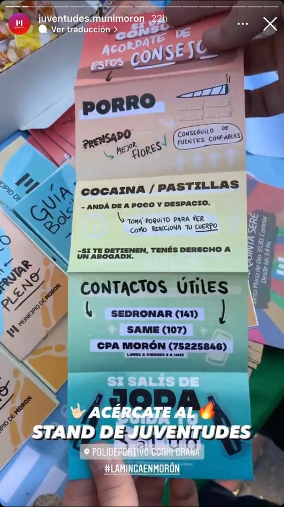 campaña contra las drogas