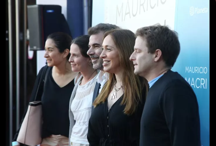 eugenia vidal presentacion de libro de Macri