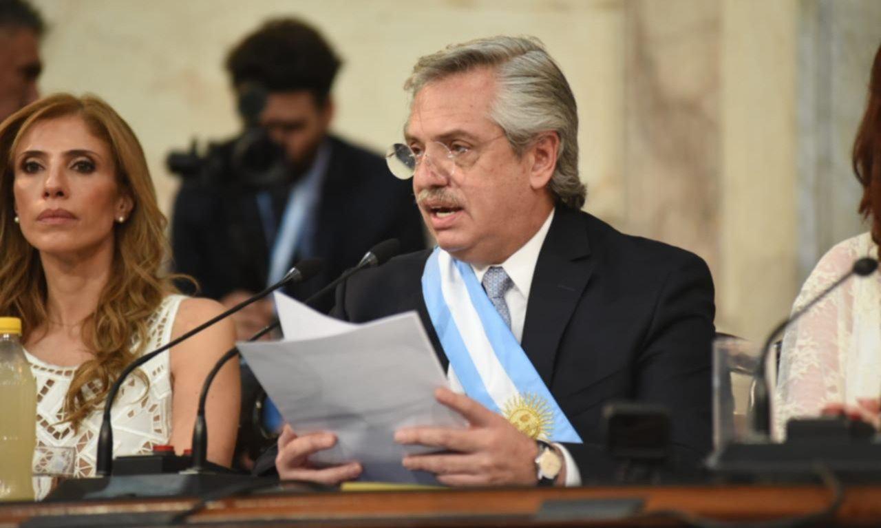 el presidente Alberto Fernández